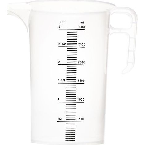 Pichet Mesureur en Polypropylène 3L - Pro-measures