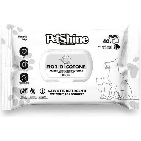 Salviettine Inumidite per Animali Domestici Trixie 40 Unità (1/2)