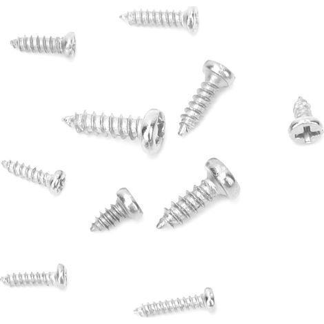 Jeu de 1000 vis autotaraudeuses à tête cruciforme miniature en acier inoxydable M1 M1.2 M1.4 M1.7 (1/5)