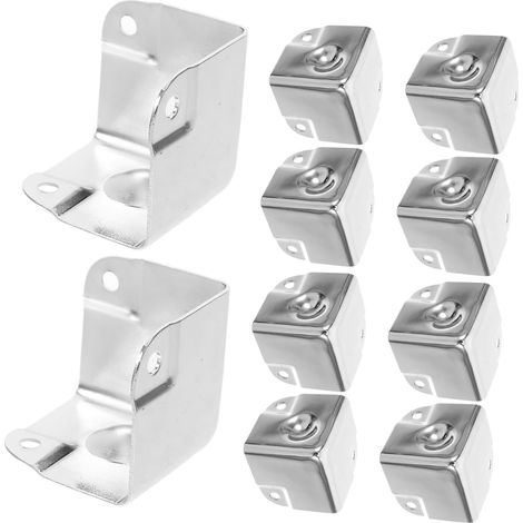10 protège-coins décoratifs, bois, pour meubles et coffrets (1/5)