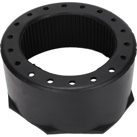 Housse de bouteille de plongée avec gilet stabilisateur octogonal, en caoutchouc pour bouteille en acier et aluminium de 12 litres (1/5)