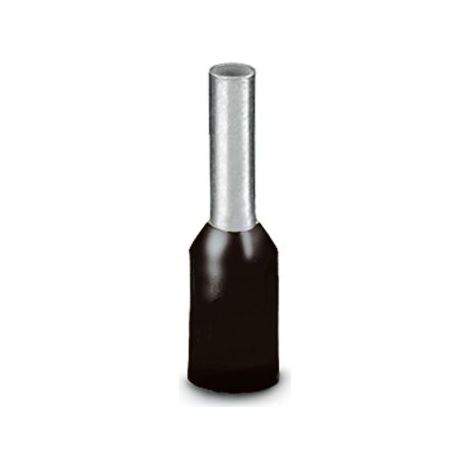 Embout de câblage Phoenix Contact, Noir, longueur 8mm