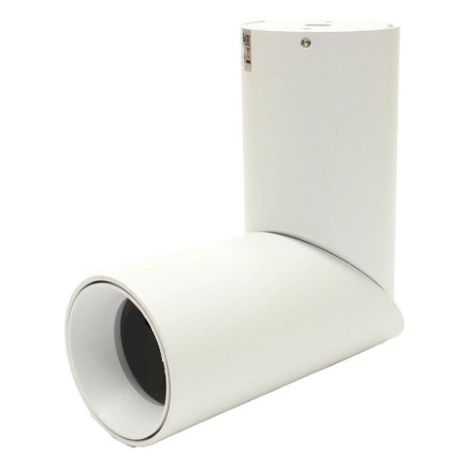 Plafonnier spot tube GU10 IP20 blanc (1/4)