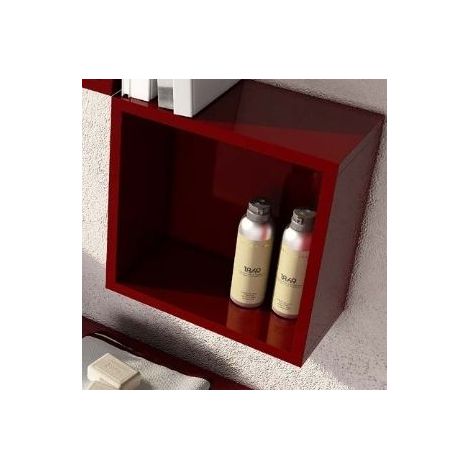 Bagno Italia mobile pensile da bagno da 34x34 cm disponibile rosso (1/3)