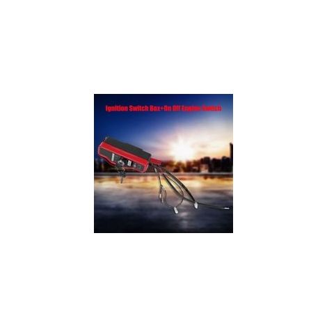 Interrupteur de Démarrage Électrique pour Moteur 168F GX160 GX390 13CV, GX340 11CV - (1/3)