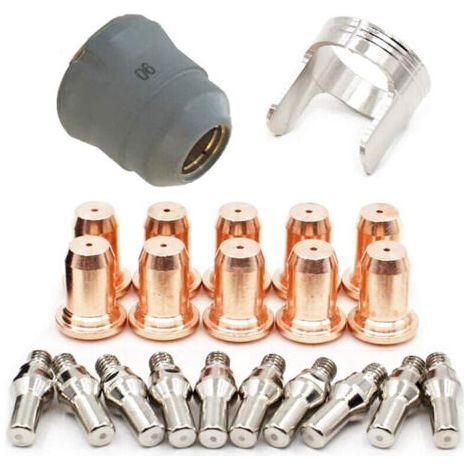 22 pièces cache protection électrode torche plasma IPT-60 PT-60 IPT-40 PT40 (1/5)