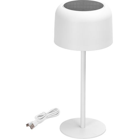Aigostar Lampada Scrivania LED Solare Touch Dimmer 3W 3000K IP54 Bianca