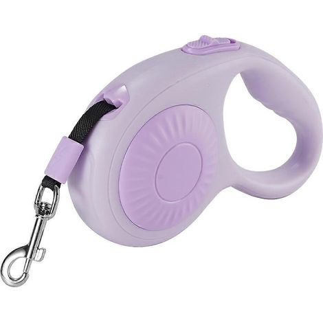 360 degrés Retractable chien laisse laisse pour animal Outing avec verrou, animal Walking laisse, convient pour chats (1/5)