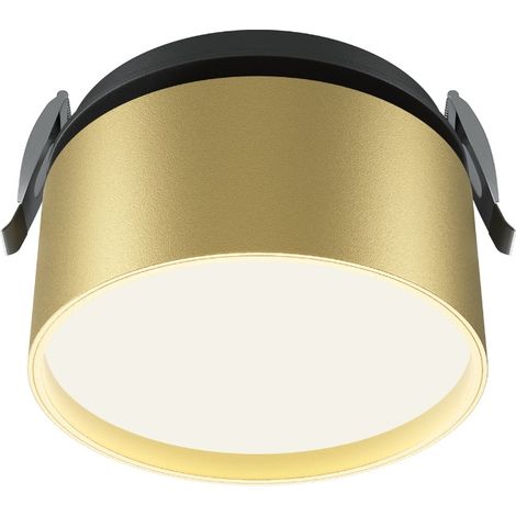 Maytoni Onda Faretto da incasso CCT da 8,5 cm dimmerabile in ottone 2200-4000K (1/5)