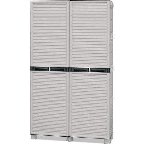 ARMADIO PORTASCOPE IN POLIPROPILENE 100 X 39 X H172 CM 2 ANTE E 3 RIPIANI (1/4)