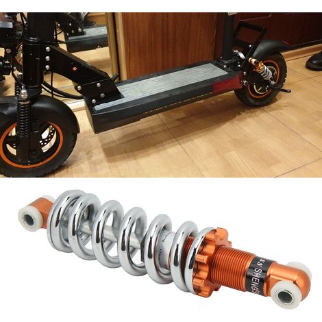 Oranger Stoßdämpfer 190 mm 1200 lbs mit einstellbarer Dämpfung und 190 mm Bohrung, geeignet für Minibikes, Elektrofahrräder, Roller und Mopeds. (1/5)