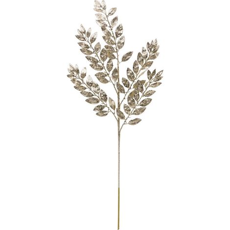 Ramo decorativo con 5 steli dorati, altezza 84 cm - Atmosphera créateur d'intérieur (1/2)