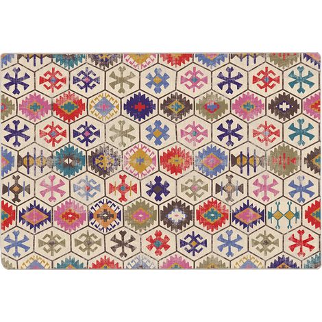 Tapis de sol,Tapis lavable multicolore 190x300 cm antidérapant CFW137264 (1/5)