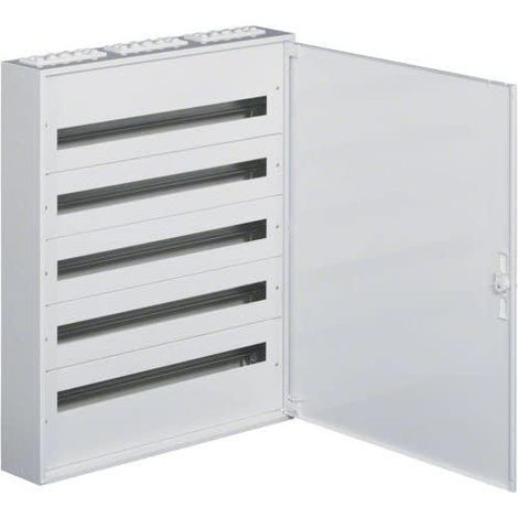 CAJA DISTR.SUPERF METAL.CLASE I 5X36 MÓ HAGER FW536WT