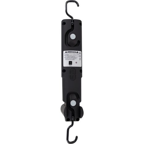 TRAGBARER WERKSTATT-STÄNDER 24+6 LEDS MIT WIEDERAUFLADBAREM AKKU / MIT DOPPELTEM MAGNET-HALTEKEILS UND MAGNETFUSS  JBM51889