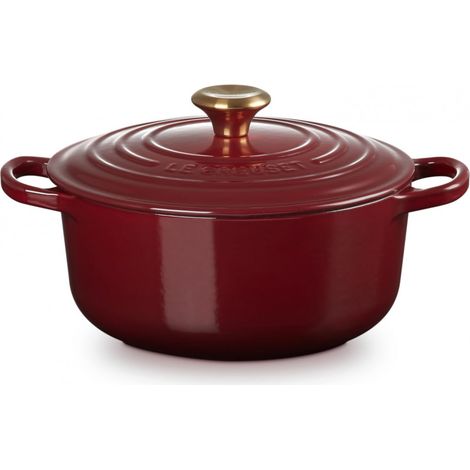LE CREUSET Le Creuset Signature Roaster round 20cm rhone (21177209494441)