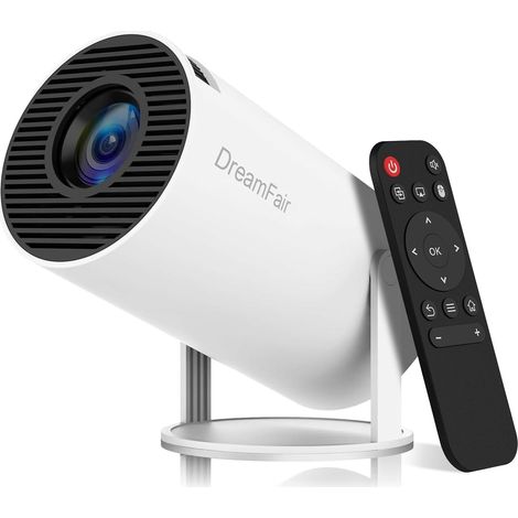 Filiyano – projecteur modèle 2025 – Mini projecteur modèle 2025, compatible 4 K et 1080p, projecteur portable avec Wi-Fi 6 double bande, 5 GHz (1/5)