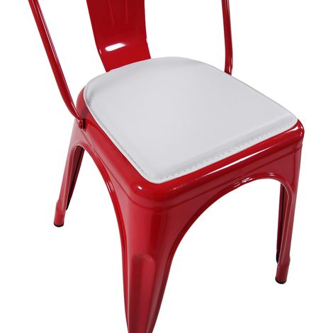 [NEUWERTIG] B-Ware hjh OFFICE Sitzkissen Magnetkissen Kissen weiß VANTAGGIO COMFORT Kunstleder (1/2)