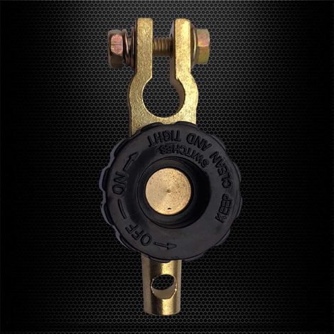 Interrupteur principal de batterie pour borne négative de batterie 11-13 MM, Ampper (1/4)