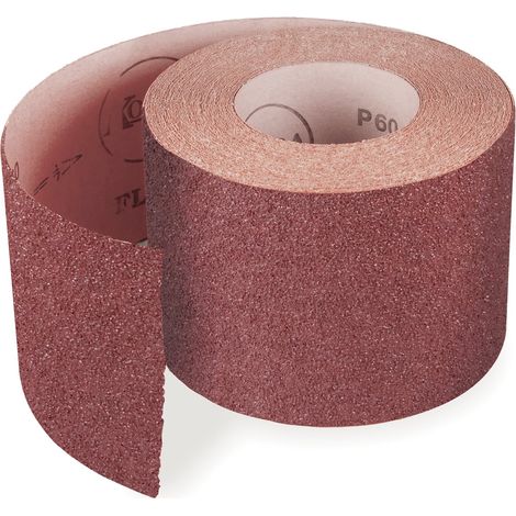 Rollo Lija Corindon De Tela Marron 115-25 Mts G-120 (1/2)