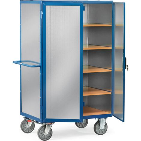 fetra Fourgon 5492 avec ridelles en tôle d'acier - charge max. 750kg pneus TPE (1/3)