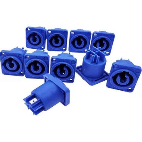 10 prises pour haut-parleurs électriques, alimentation 20 A, 3 broches, entrée-- (1/5)