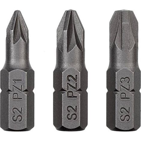Embout de Vissage Pz3 - 25 mm - D-Work (1/5)