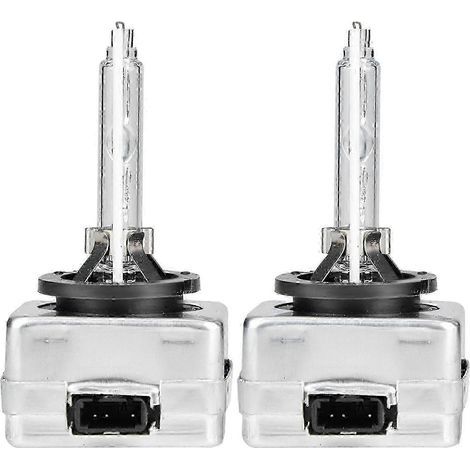 Lot de 2 ampoules de phares au xénon D1S 35 W 6000 K pour voiture (remplacement)