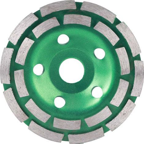 Diamantschleifscheibe zum Polieren von Beton, Granit, Marmor und Mauerwerk, 125 x 22,2 mm (1/5)