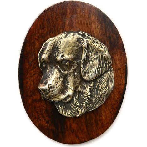 Golden Retriever - Showbrosche, Startnummernclip, Hundeabzeichen von Art-Dog