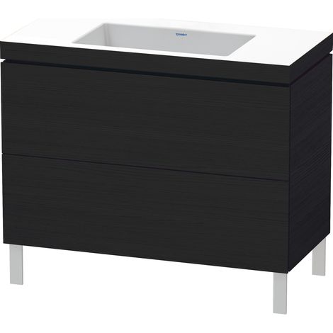 Duravit L-Cube c-bonded Set stehend, 2 Schubkästen, ohne (1/2)