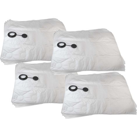vhbw 20x Sacs compatible avec Nilfisk Alto MAXXI II 55 WD, MAXXI II 55-2, MAXXI II 55-1 aspirateur - 88,2cm x 62cm blanc