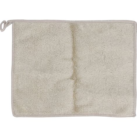 Chiffon de vaisselle absorbant, lavable et réutilisable, longue durée, avec suspension, beige, 20 x 25 cm (1/5)