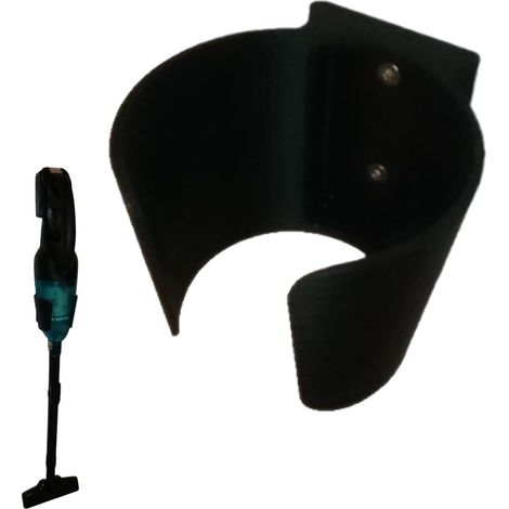1 Support Mural, Compact, Pour Aspirateur, Balai, Garage, Maison (1/5)