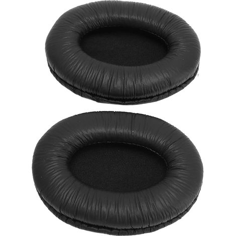 Coussinets d'oreille de rechange en cuir pour casque audio confortable avec basses renforcées, pièces de rechange pour casques MDR NC60, MDR D333, DR et BT50 (1/4)
