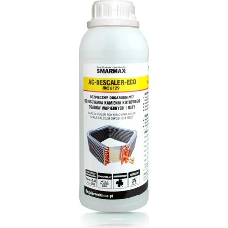 Détartrant pour unité extérieur AC descaler eco, bidon 750ml.