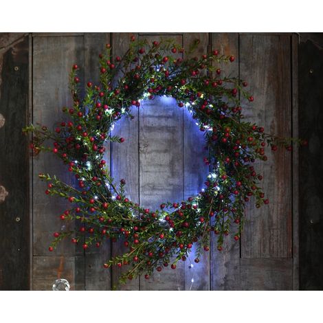 Guirlande lumineuse solaire de Noël micro LED blanc pur 5 m (1/3)