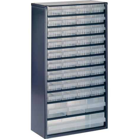 Raaco 137430 1240-123 Metal Cabinet 40 Drawer RAA137430 Organiser Tool Storage