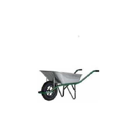 Brouette Chantier Galva 80l Robustesse Galvanisée Pour Chantier - Haemmerlin