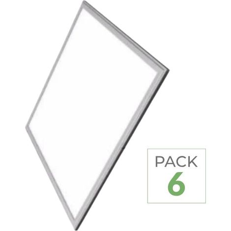 Dalle LED 60x60 Slim 48W ALU (Pack) - Pack de 2 / Blanc Froid - SILUMEN