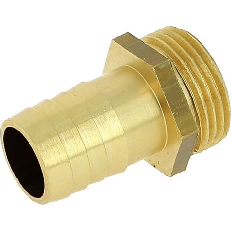 Embout laiton cannelé Ø23 mâle 1"