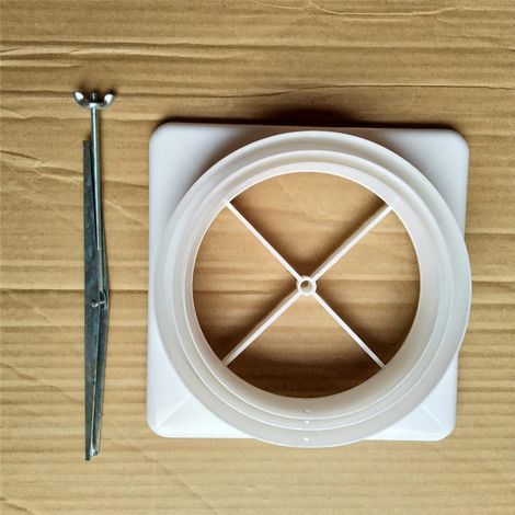 Gelegentliche Lieferung von Kunststoff-Rückschlagventilen für Küchenabzugshauben, kreuzförmigen Rückschlagventilen für Küchenabluftkanäle und Rauchschutzvorrichtungen (1/4)