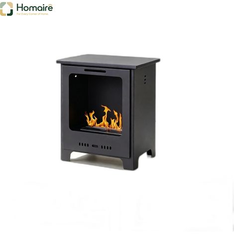 Meuble de rangement avec tiroirs, noir, en décor bois 40 x 30 x 50 cm HOMAIRE (1/5)