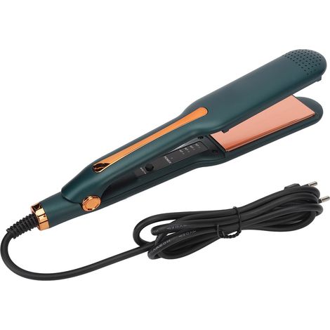 Fer à friser 2 en 1, lisseur et boucleur électrique 24W, chauffe rapide, prise UE 220-240V, pour cheveux, coiffure polyvalente (1/5)