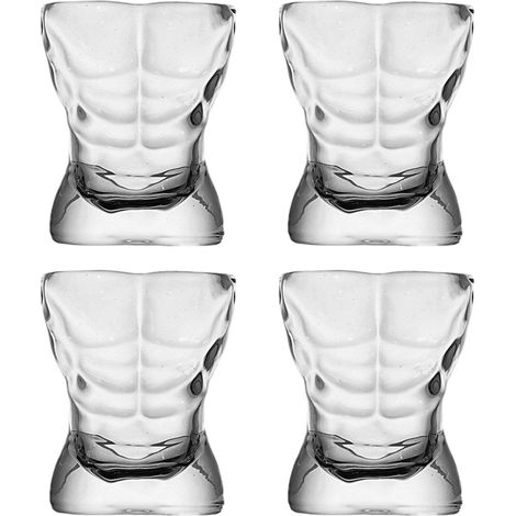 Verre A Shot - Verre En Verre Trempé 2mm - Pour Alcool Fort Et Soirées - Lavable Au Lave-Vaisselle - Lot De 6 Pièces (1/5)