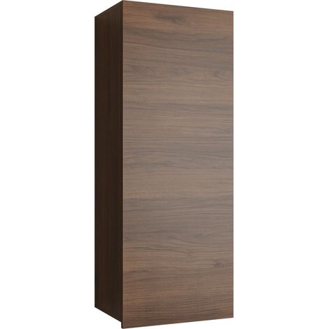 Armario de pared Remus III, Nogal, 117x45cm, Número de puertas: 132cm, Aglomerado laminado