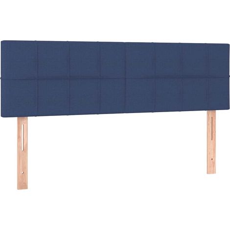 Maison Exclusive - Cabeceros tela azul 144x5x78/88 cm (1/5)