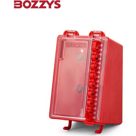 BOZZYS-Mini boîte de verrouillage mural de sécurité, gestion visualisée du stockage des serrures de sécurité (1/5)
