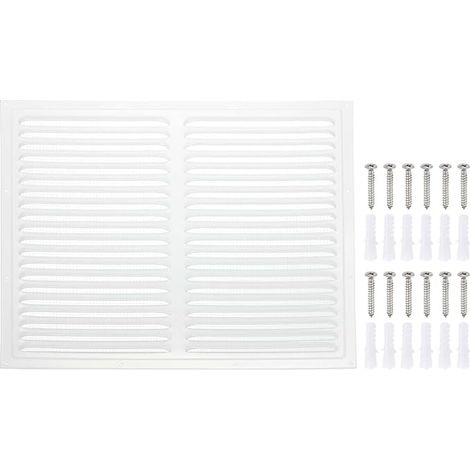 Grille Ventilation Aluminium Alliage Grille Rectangulaire Couvercle Ventilation Pour Sol Métal Grille Maison (1/5)