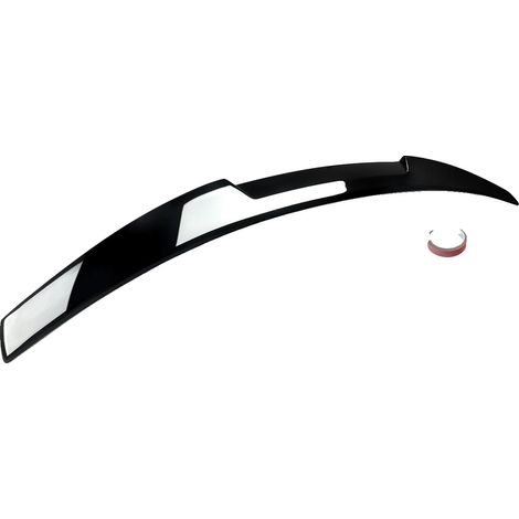 Spoiler arrière, design style M4, compatible avec Audi A5 Coupé 2008-2016, Noir Brillant
